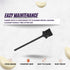 Set- Garlic Press Rocker Premium Garlic Crusher- Innovative & Fast Garlic mincer- Peeler and Scraper Included