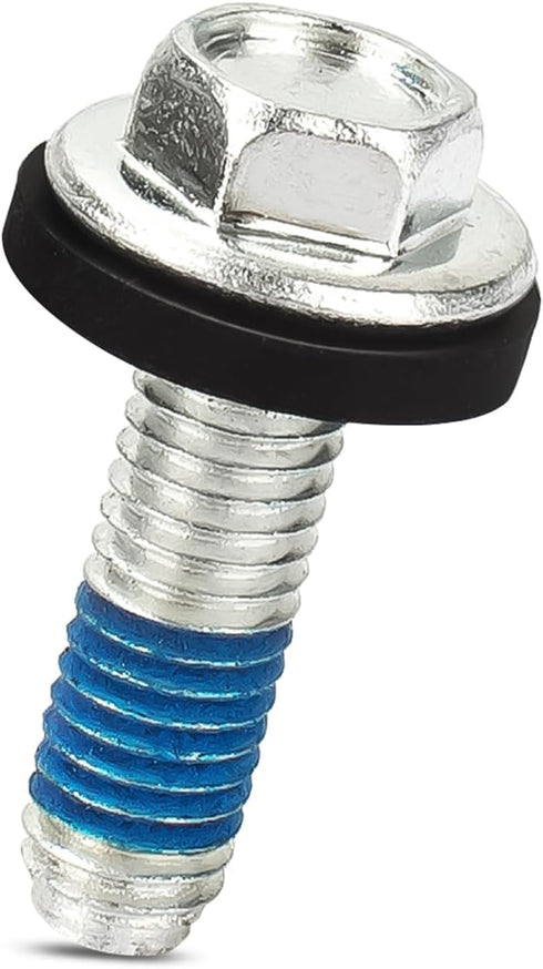 Washer Agitator Bolt Compatible with Whirlpool, WP358237, 285009, AP6008726, with Rubber Gasket Replacement