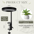 1 7.9''D 14.2''H Teenyyou Pcs Window Sill Plant Shelf x Adjustable Window Shelf Windowsill Clamp Tray for Indoor Plants