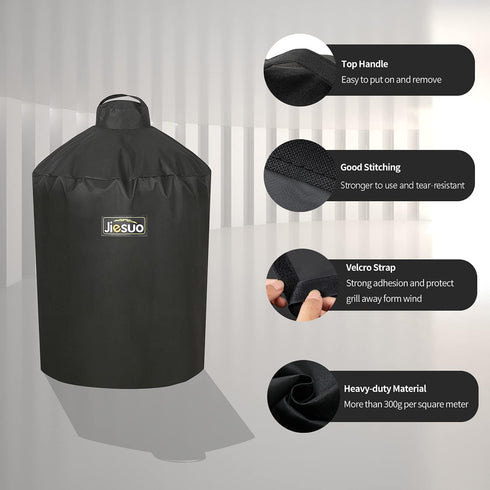 Heavy Duty Waterproof Cover for Large Green Egg Grill