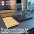 Ibyx Elegant Sliding Tray for Coffee Maker & Heavy Kitchen Appliances, Patent Pending, Rolling Appliance Tray