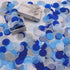 Blue Confetti 1 inch Tissue Paper Circles for Balloons or Table Party Decoration, 5000 pcs
