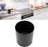 360 Degree Rotatable Large Kitchen Utensil Holder, Anti Slip Durable PP Chopstick Basket for Home Kitchen (Black)