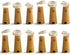Amants01 Pack of 12 Wine Bottle Lights Battery Powered, LED Cork Shaped Starry