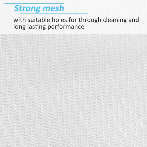 GOGOODA 3 Pack Medium Mesh Wash Bags for Delicates, 12 x 16 inches, Travel Laundry Bag for Hosiery, Blouse