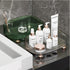 Dark Green Makeup Perfume Organizer, Decorative Bathroom Vanity Tray, Countertop Organizer Tray for Cosmetics
