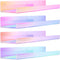 upsimples Acrylic Shelves for Wall Decor, 15" Display Shelf for Perfume, Skincare,
