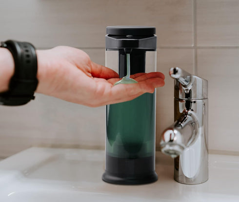 AIKE Touch-Free Automatic Liquid Soap Dispenser - 17oz Rechargeable for Kitchen Dish Soap