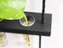 3 Mkono Tiered Wall Hanging Plant Terrarium with Wooden Stand Mini Test Tube Flower Vase Glass Planter for Hydroponic
