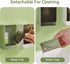 2 Pack Soap Holder Dish Shower - Self Draining Wall Mounted Soap Box Tray for Bathroom, No Drilling