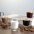Shot Glasses Measuring Cup | Heavy Glass Wine Glass, 26-Incremental Measurement (2 pack-black 30ml)