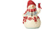 Enesco Jim Shore Heartwood Creek Snowman Figurine Holding a Cardinal, 4.75 Inch, Multicolor