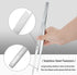 4 PCS Kitchen Food Tweezers, LEEFONE Stainless Steel Tongs with Precision Serrated Tips for BBQ Grilling Cooking