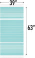 39x63in SUNSPUN LINENS Turkish Beach Towel, Extra Large Quick Dry Cotton Oversized Turkish Bath Towel & Blanket