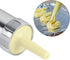 Topyond Cookie Press with 24 Nozzles, Adjustable Biscuit Maker Machine, Cookie Gun for Baking Cakes, 20 Discs