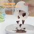 6 100ml/250ml/350ml Aieve Pcs Silicone Chocolate Melting Cups,Reusable Measuring Cups with Scale & Pour Spout, Capacity