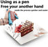 Cake Decorating Pen Tool Kit, DIY Pastry Bag and Icing Pen Piping Kit (Blue)