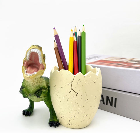 FlidRunest Dinosaur Kids Toothbrush Holders for Bathrooms - Cute Dino Tooth Brush Holder - Easy to Clean Toothbrush
