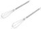 Fox Run Chrome Mini Whisk, 7.25 x 1.25 x 1.25 inches