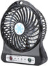 CCYLEZ Mini Table Fan - 3 Speed Adjustable USB Rechargeable Fan for Baby Bed, Car Seats, Summer Gift (Black)