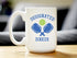 Designated Dinker - Funny Pickleball Coffee Mug Gifts for Women and Men - Large 15oz White Ceramic Mug