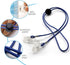 5 Pieces Adjustable Flexible Bib Holder Clips - 5 Colors for Napkin