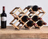 Freestanding Stackable Wine Rack Organizer, Foldable Design for Countertop and Cabinets, Scratch-resistant Protector