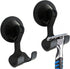 2-Pack Razor Holder for Shower with Suction Cup - Vacuum Wreath Hanger