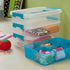 STERILITE Layer Stack & Carry Box, 10-5/8-Inch Storage Solution