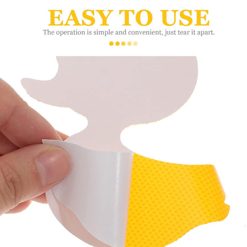 12 Toddmomy Bathtub Non Slip Stickers Pcs Anti Slip Duck Shower Decals for Kids Bathroom Safety Waterproof Adhesive