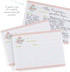 Recipe Cards, 6.25 x 4.675-Inch, for Tea Time