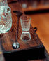 Crystal Double-Sided Jigger, Vintage 1930s Paris Hotel Bar Design (Gift Box Collection)