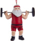 Kurt S. Adler Santa Weightlifter Ornament A1861, New Christmas Decoration
