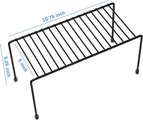 SIBAO 4) Kitchen Shelves, Cabinet Organization Mini Storage Shelf, Storage Rack Organizer for Kitchen, Fridge, Cabinet