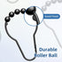 Titanker Shower Curtain Rings Hooks, Rust-Resistant Metal Hooks for Bathroom Shower Rods, Set of 12