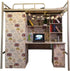 LovingWay Vintage Britan Style Shelf and Drawer Liner - 17.7x177 Inch Waterproof Paper for Home School Desk