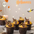 Halloween Silicone Molds for Baking, 3 Pack Chocolate Candy Molds, Pumpkin Skull Ghost Bat Silicone Mold