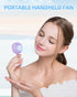 Mini Portable Fan, Small Handheld Fan with 3 Speeds, Small Hand Fan USB Rechargeable, Personal Fan Battery Operate for Outdoor Indoor Commute Office Travel by KIDEE