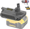 Dyson V10 Battery Adapter Replacement, Upgrade for Dewalt 20V Battery, Works with V10 SV12 Series Vacuum Cleaner