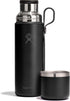 28 Oz Hydro Flask Hot Flask & Cup Insulated Stainless Steel, Hot Drink Travel Container for Coffee, Tea, & Soup Black
