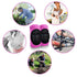 Women Knee Pads for Cleaning Floors, Gardening Work, Adjustable Soft Inner Liner, Suitable for Yard (Pink L)
