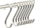 Heavy Duty Stainless Steel S Hooks for Hanging Pots, Kitchenware, Utensils, Clothes, Bags, Cups, Towels - 3.7 inch, 8