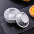 Kichvoe Egg Tart Molds 250pcs Disposable Mini Pie Pans Aluminum Foil Baking Pan Round Nonstick Dessert Cups Bakeware for Cupcake-2.7Inch by Kichvoe