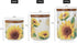 Sets Counter,Tea Set Set 3 Sunddo Sunflower Ceramic Canister for Kitchen Coffee Sugar Canister with Bamboo Lid
