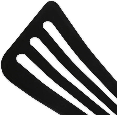 RSVP International Kitchen Tool Collection, Dishwasher Safe, Angled, 12x3.25", Nylon Euro Style, Black