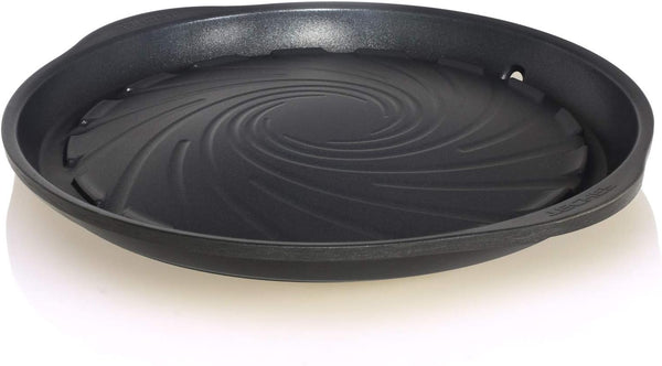 TECHEF Non-Stick Grill Pan - Stovetop Korean BBQ, Made in Korea (Black)