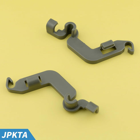 2 Pack W10082853 Dishwasher Tine Pivot Clip Replacement Part by JPKTA for Whirlpool Kitchenaid Kenmore Dishwashers