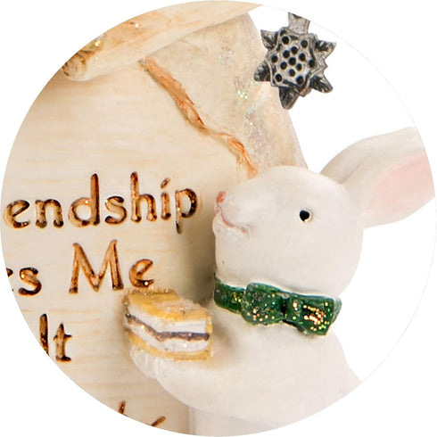 Pavilion Gift Company Our Friendship Makes Me Melt - 5 Inch Collectible Snowman Figurine