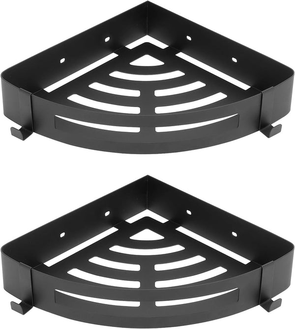 NearMoon Bathroom Corner Shelf Shower Caddy 2 Pack, No Drill 304 Stainless