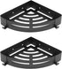 NearMoon Bathroom Corner Shelf Shower Caddy 2 Pack, No Drill 304 Stainless